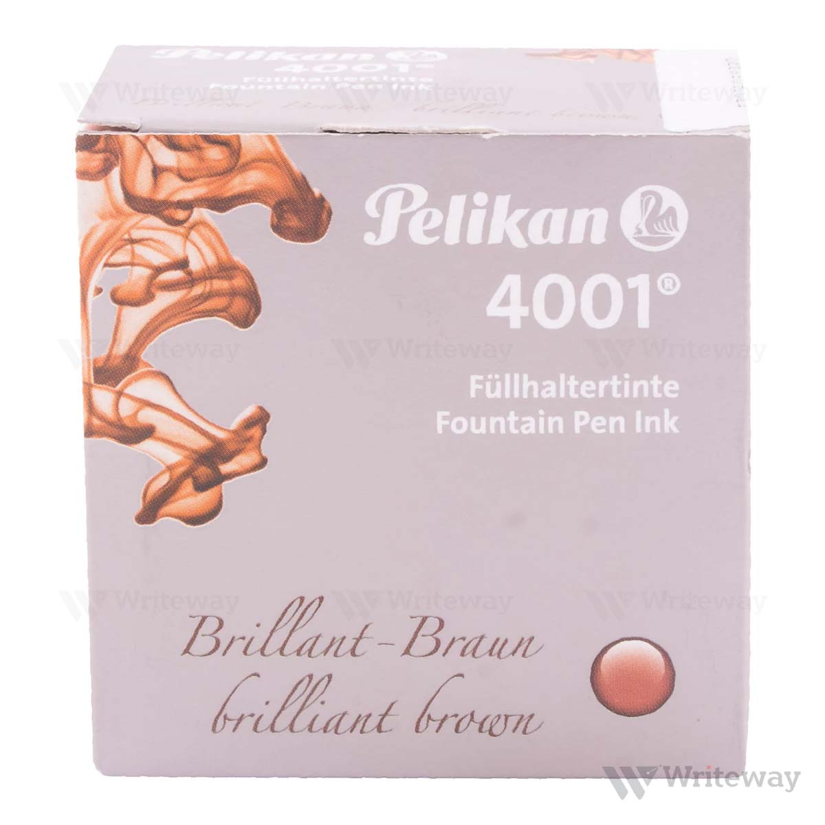 PELIKAN INK POT BROWN